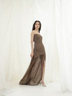 Tera vee Corset Sheer Dress