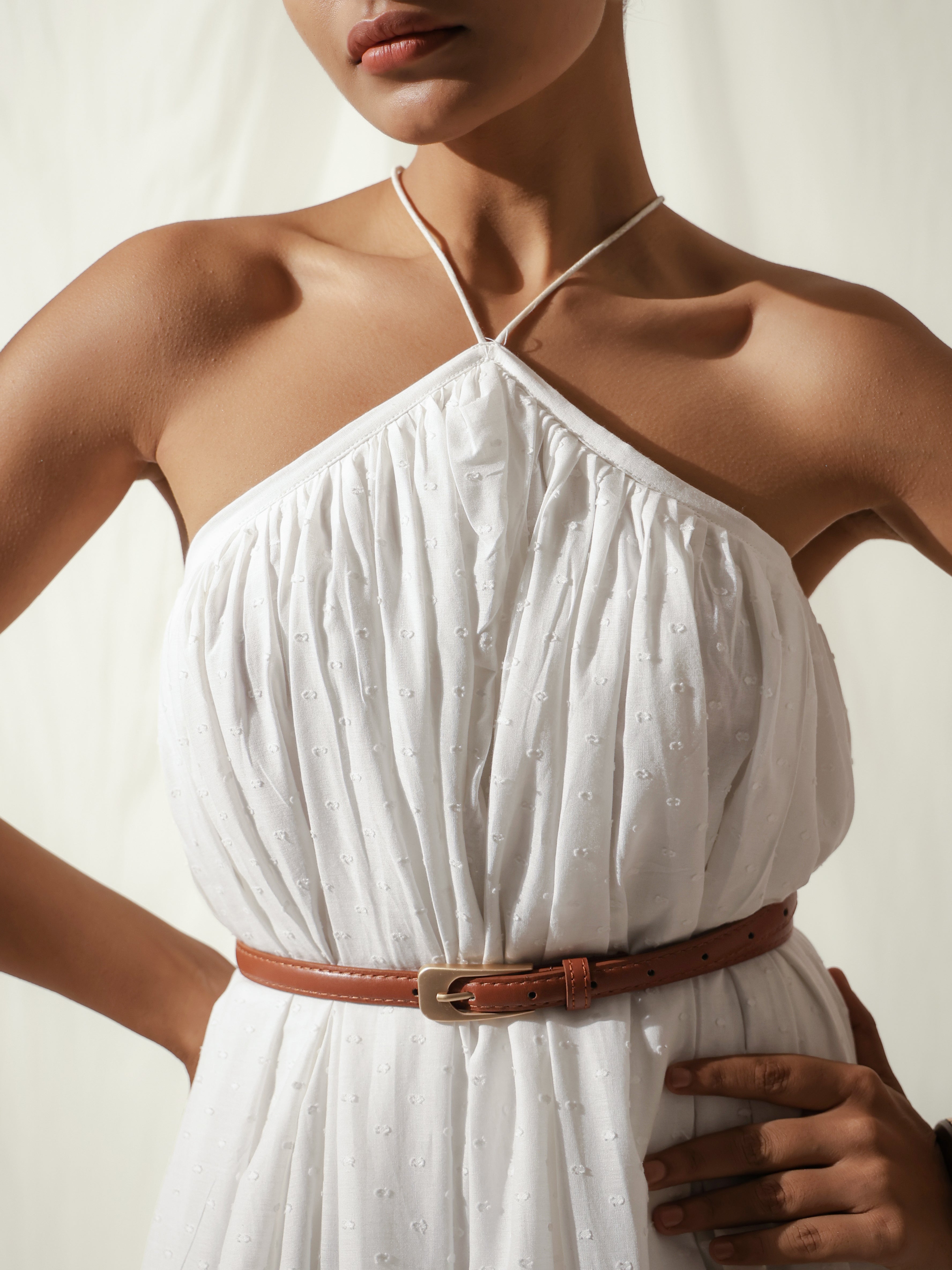Feather Swing Dress