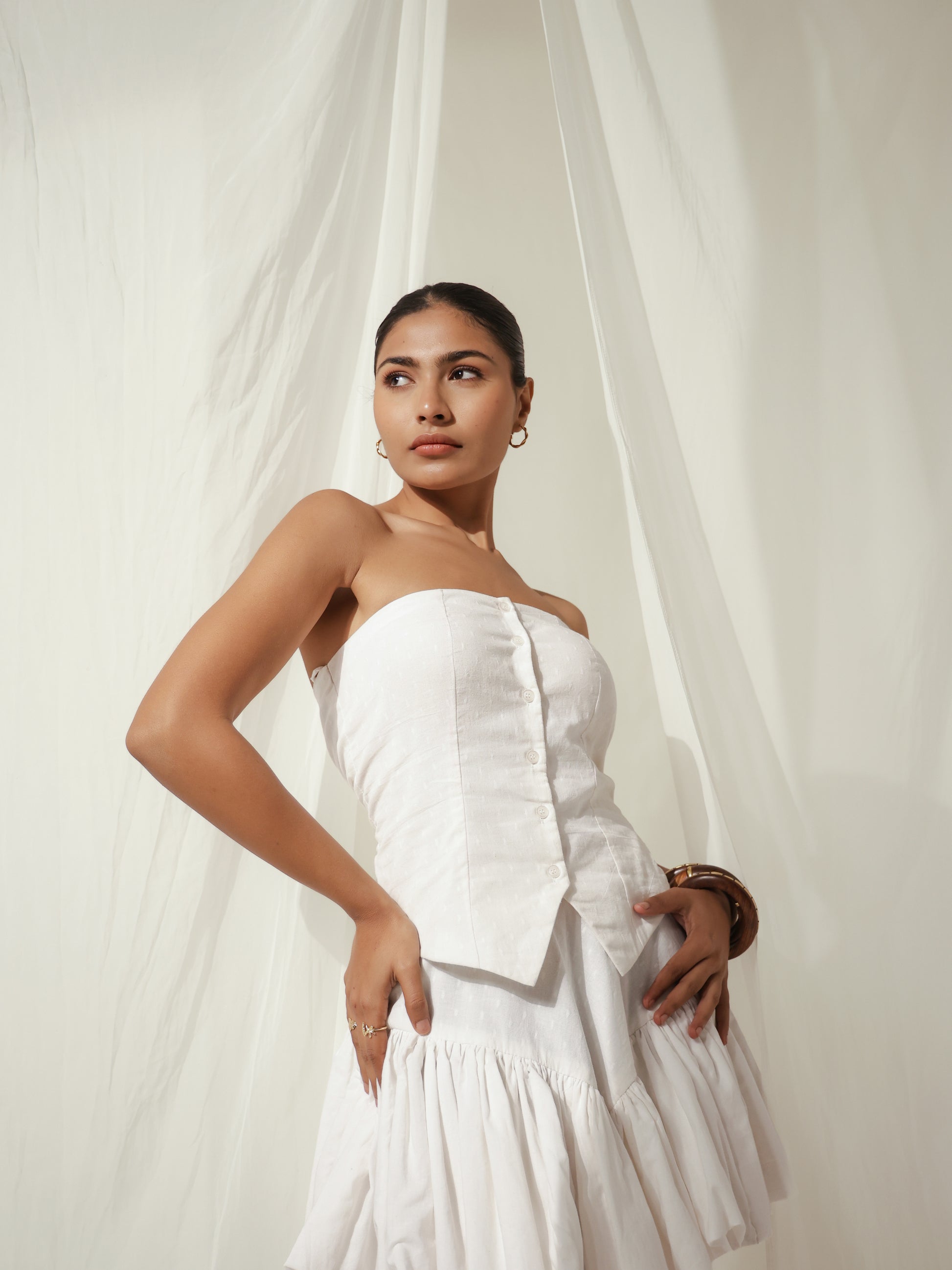 Cotton Cloud Co-Ord Dress