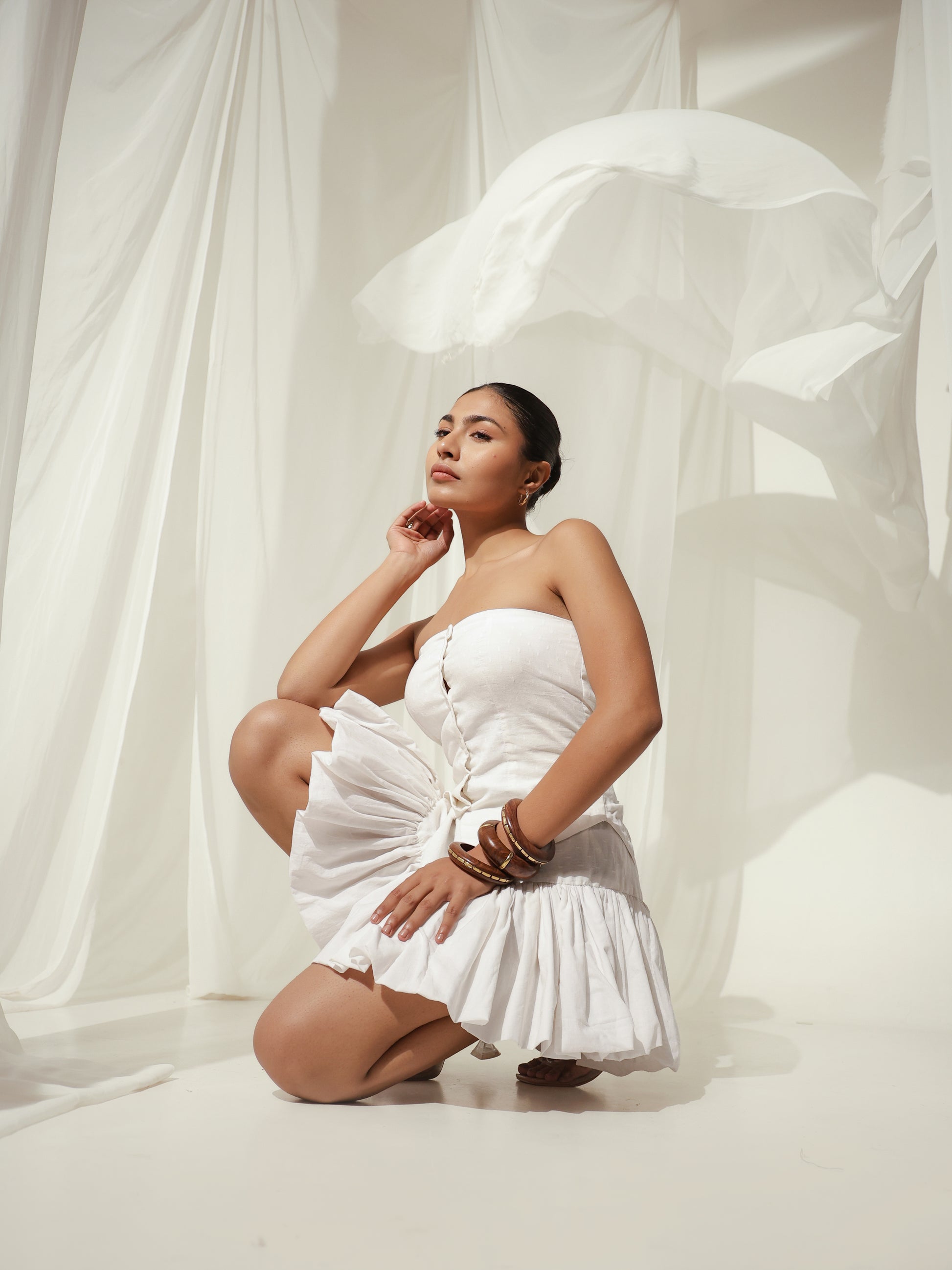 Cotton Cloud Co-Ord Dress