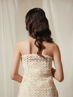 Ivory Schiffli Muse Co-Ord Set