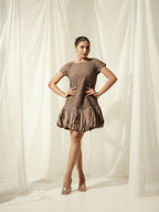 Cocoa Veil Dress