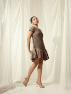 Cocoa Veil Dress