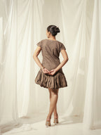 Cocoa Veil Dress