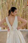 Corset Waist Fitted A-line dress